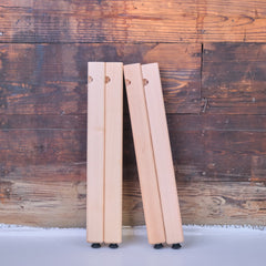 Replacement Wooden Table Legs - Convert Camden Rose Tables to Different Heights - 3 Length Options