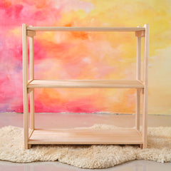 Open Shelving - Maple Wood - 3 Shelves