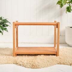 Open Shelving - Cherry Wood - 2 Shelves